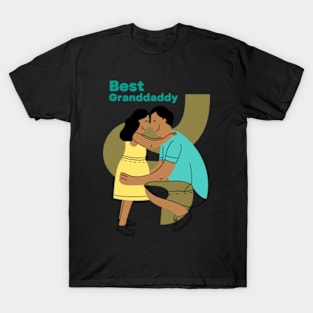 Best Granddaddy Ever From Granddaughter t-shirt T-Shirt